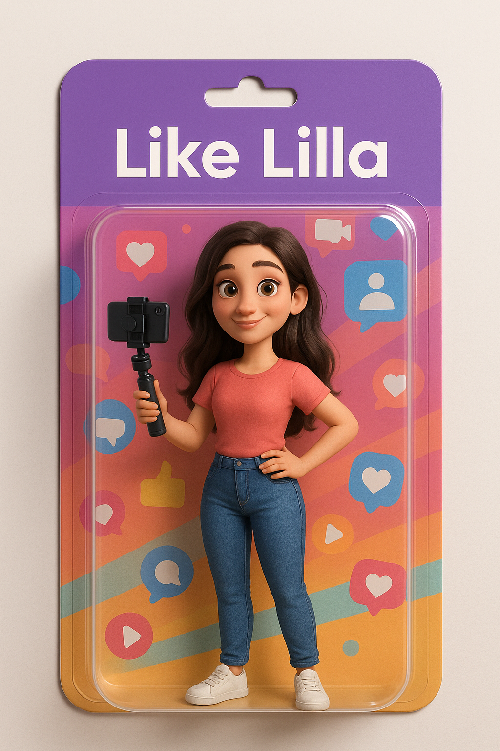 Egyedi Akciófigura Rólad - Pixar stílusban