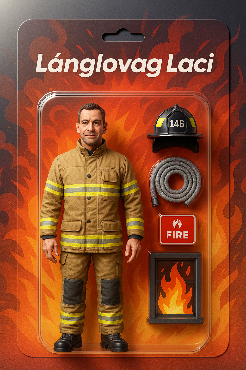 Custom Action Figure About You - ActionDoll with 4 accessories