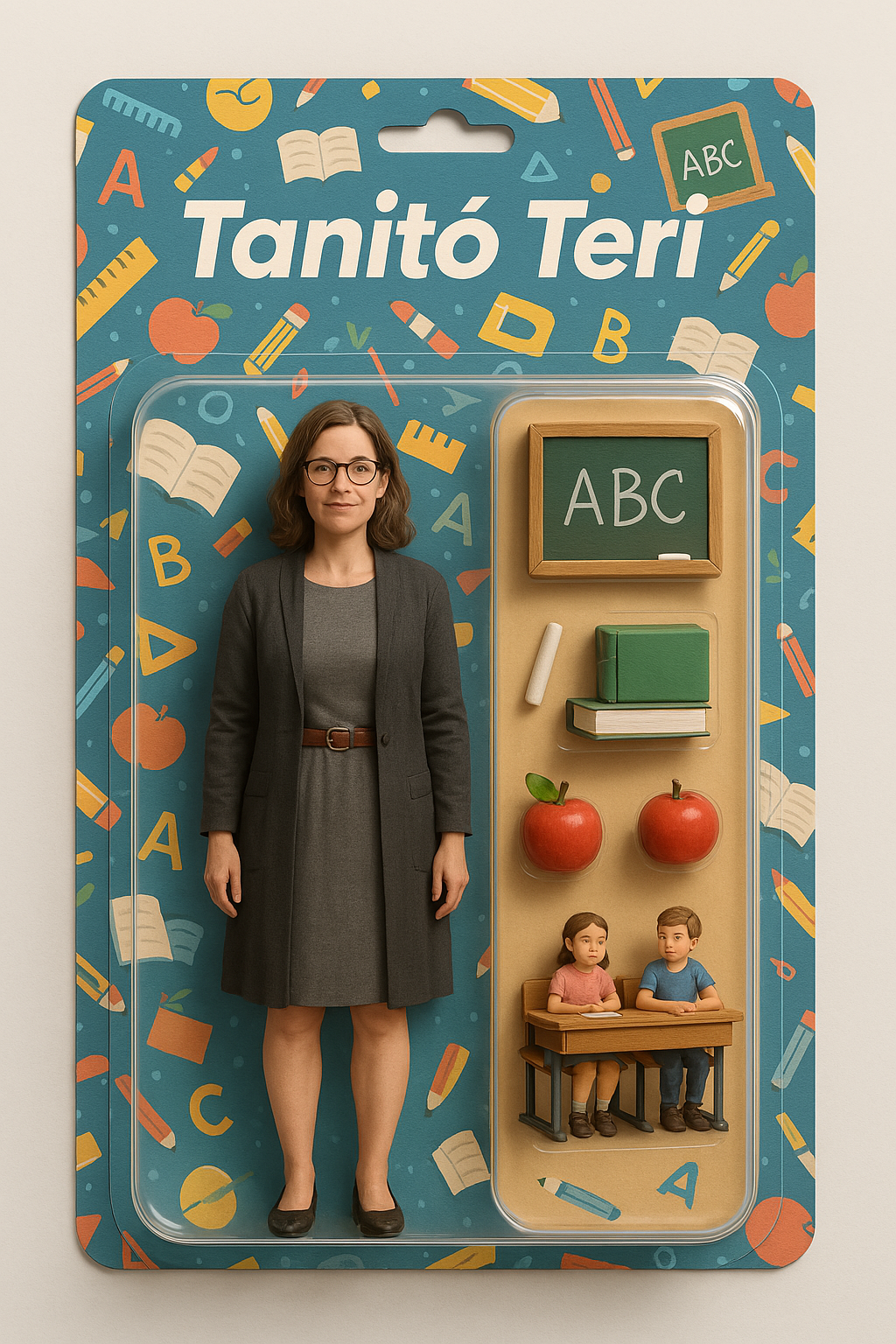 Custom Action Figure About You - ActionDoll with 4 accessories