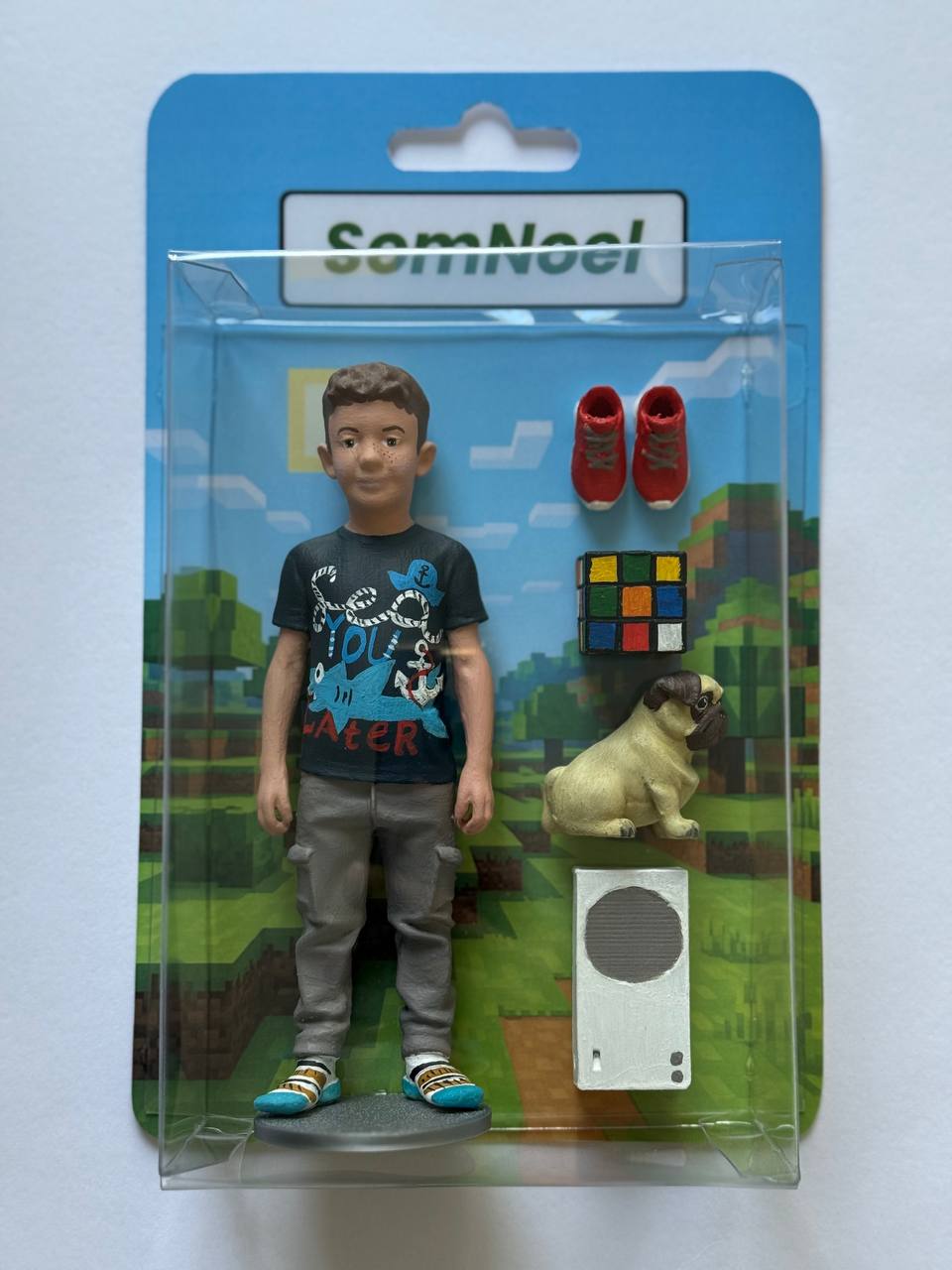 Custom Action Figure About You - ActionDoll with 4 accessories