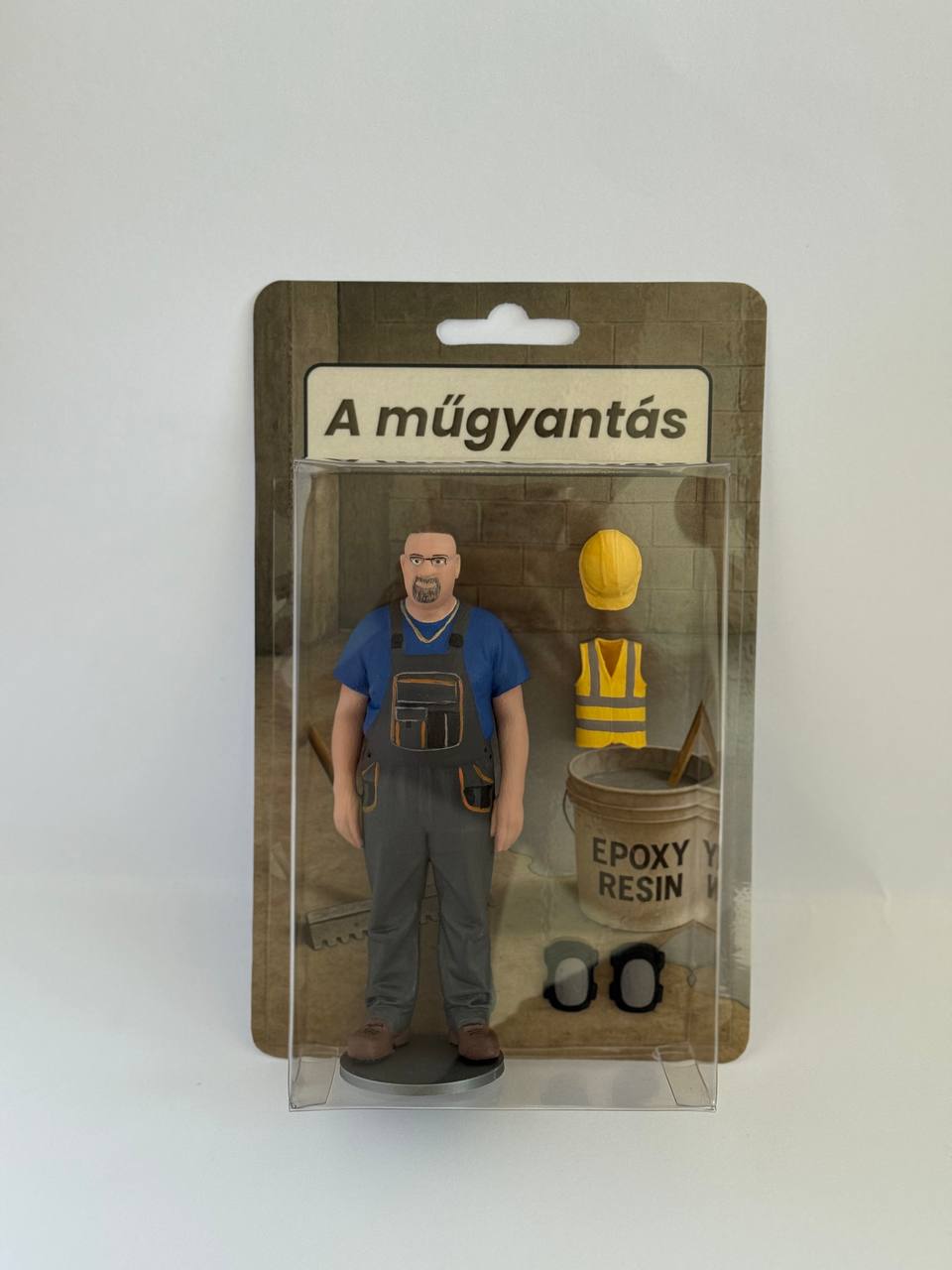 Custom Action Figure About You - ActionDoll with 4 accessories