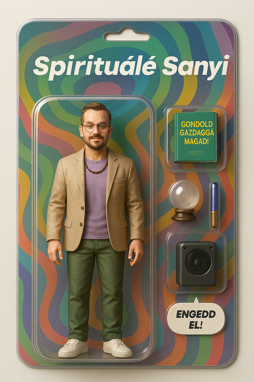 Custom Action Figure About You - ActionDoll with 4 accessories