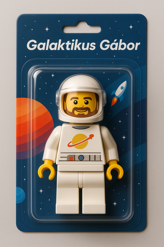 Unique Lego-style figure – A buildable keepsake made of you!