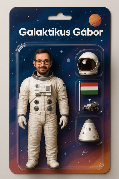 Custom Action Figure About You - ActionDoll with 4 accessories