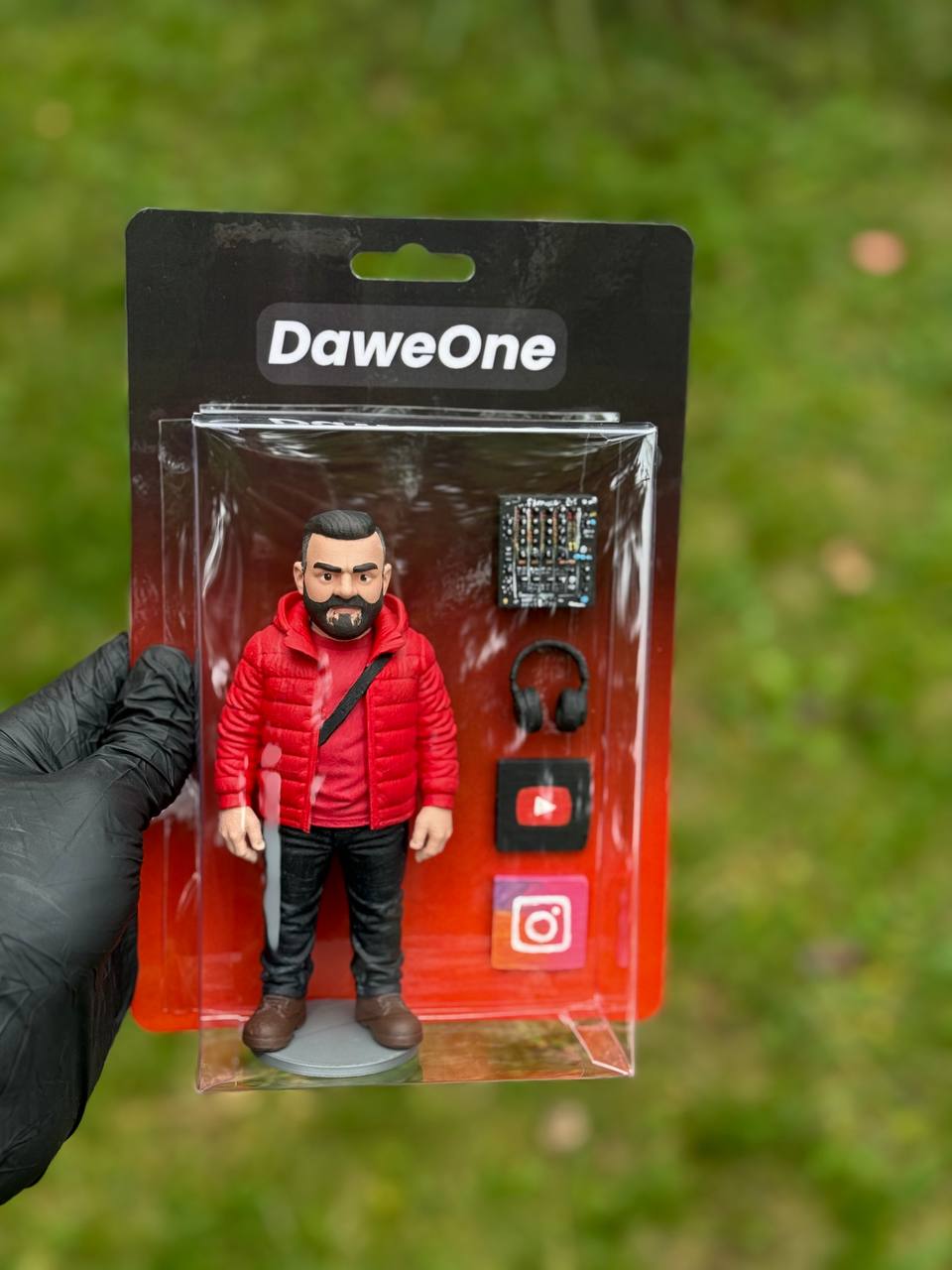 Custom Action Figure About You - ActionDoll with 4 accessories