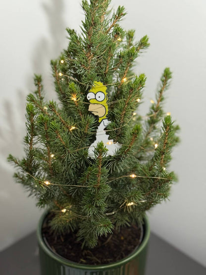 Rejtőzködő Homer  karácsonyfadísz
