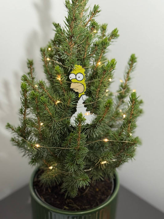 Rejtőzködő Homer  karácsonyfadísz
