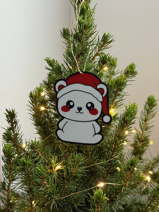 Mackó karácsonyfadísz