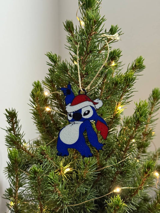 Stitch karácsonyfadísz